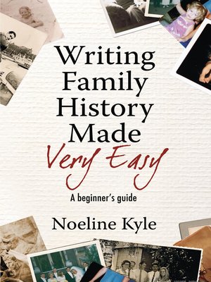 cover image of Writing Family History Made Very Easy